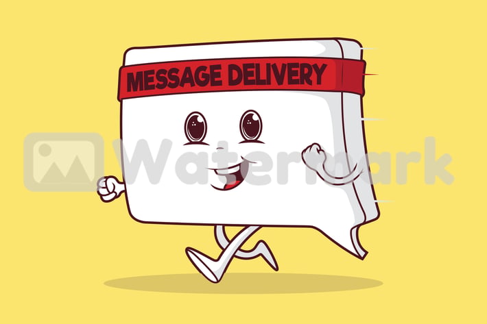 Running message