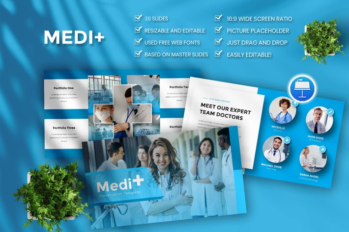 Medi+  Medical Business Keynote Template