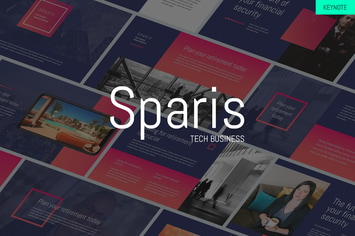 Sparis - Tech Business Keynote Template