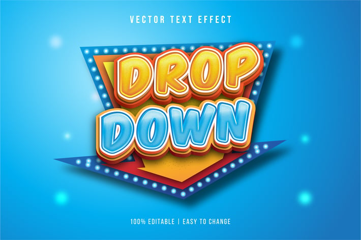 Text Effect Editable - Circus Style