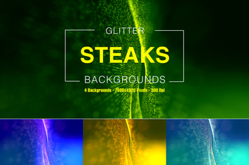 Glitter Steaks