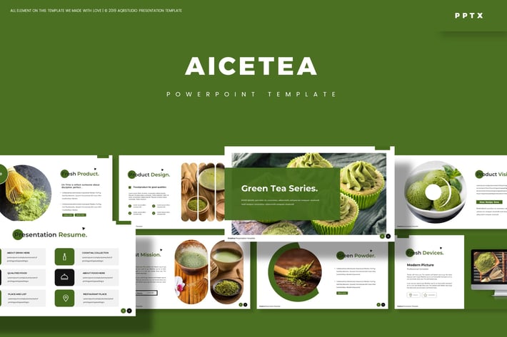 Aicetea - Powerpoint Template