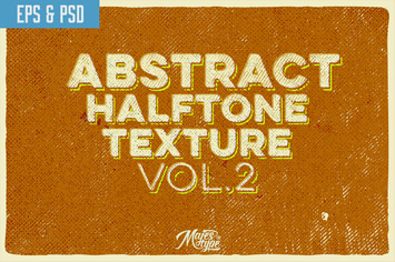 10 Abstract Halftone Texture Vol.2