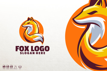Fox logo template
