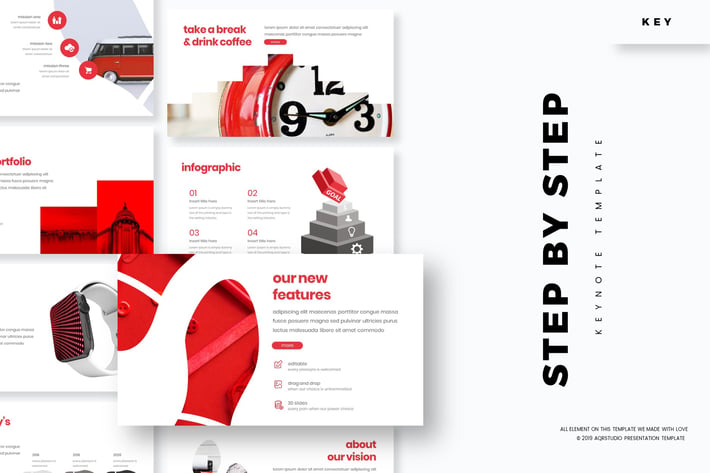 step by - keynote Template