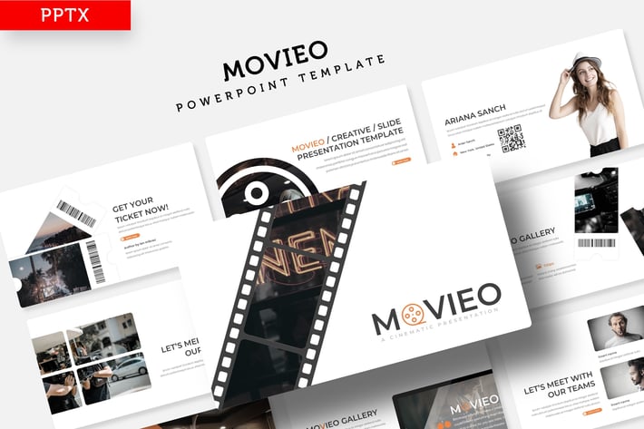 Movieo - Powerpoint Template