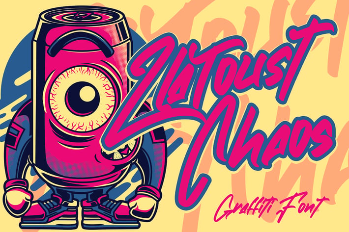 Zlatoust Chaos | Graffiti Font