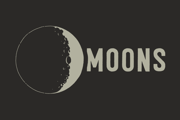 Lunar Moons From Space