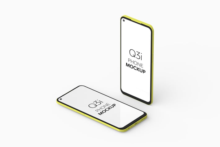 Q3i Phone Mockup