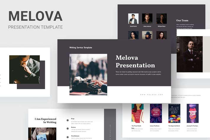 Melova - Writing Services Powerpoint