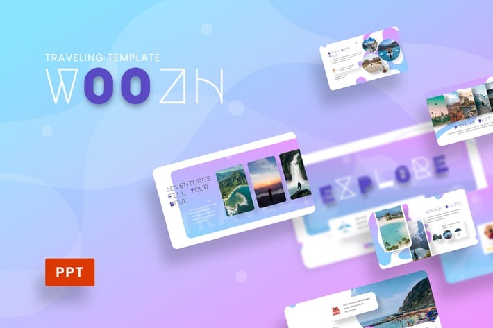 Woozh - Creative Powerpoint Template