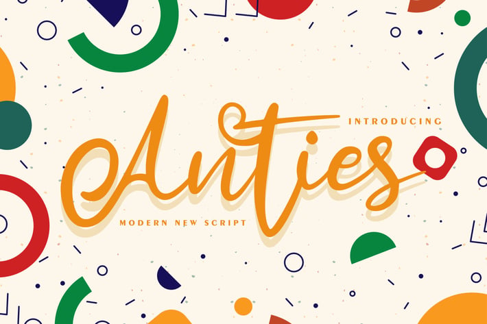 Anties | Modern New Script
