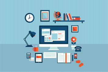 Modern Business Workspace