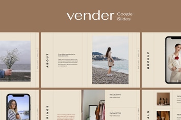 Vender - Aesthetic and Stylish Google Slides