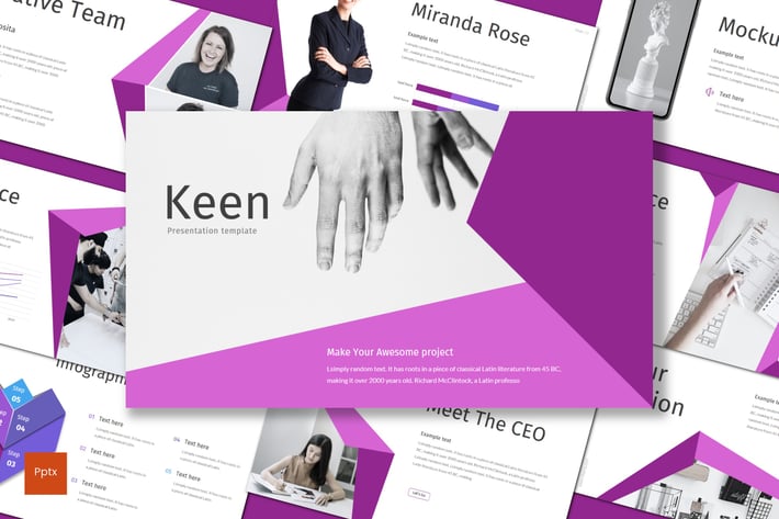 Keen - Powerpoint Template