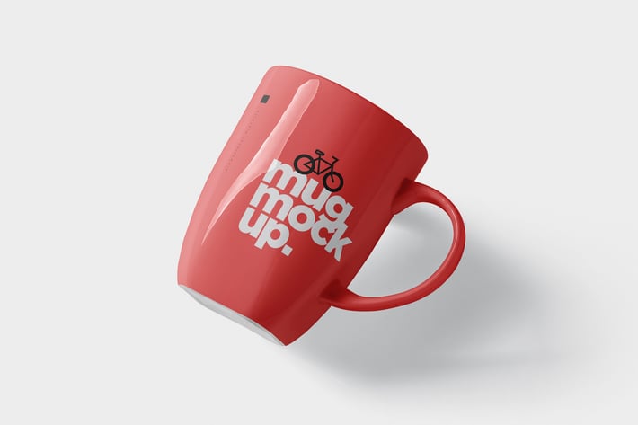 Mug Mockup - Rounded with Handle