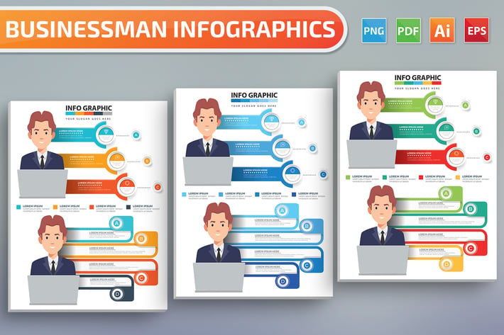 Businessman Infographics