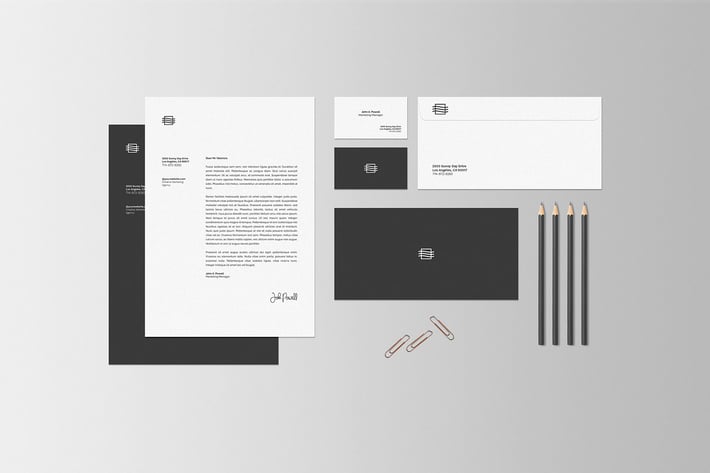 Stationary Mockup