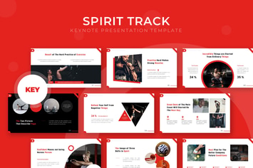 Spirit Track - Keynote Template