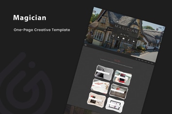 Magician - Responsive Parallax Template