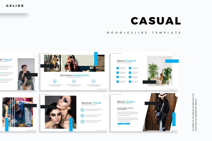 Casual - Google Slide Template