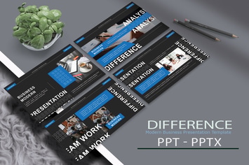 DIFFERENCE - Business Powerpoint Template
