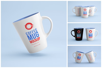 Coffee Mug Mockup Set