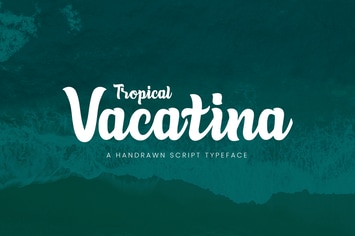 Tropical Vacatina - Bold Script Font