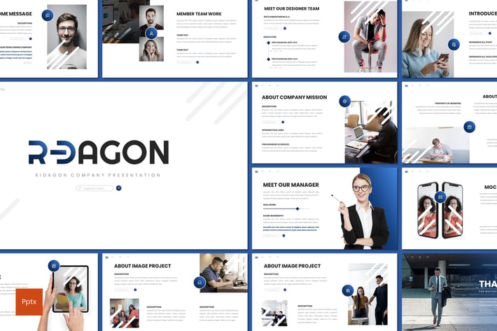 Ridagon - Business Powerpoint Template