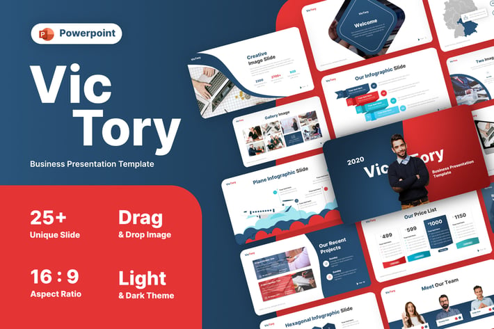 Victory Business Presentation Template