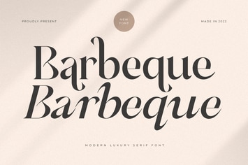 Babeque - Modern Luxury Serif Font