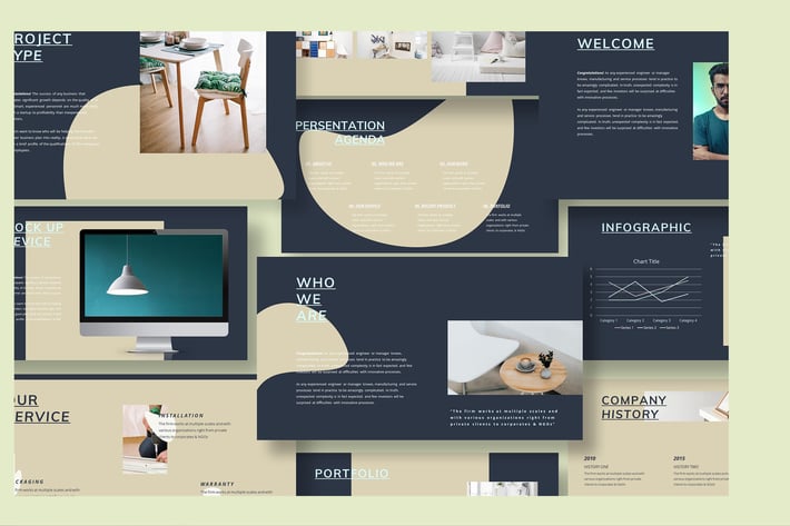 Furniture Powerpoint Template