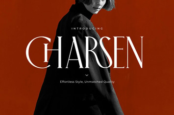 Charsen - Branding Typeface
