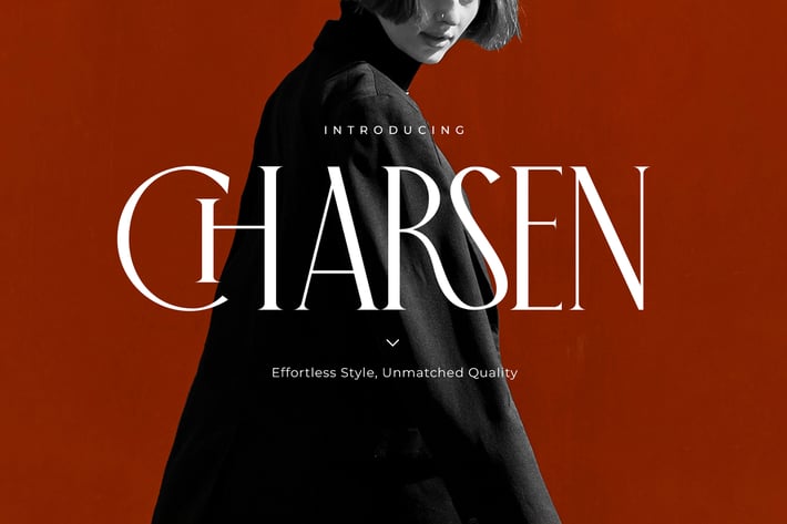 Charsen - Branding Typeface