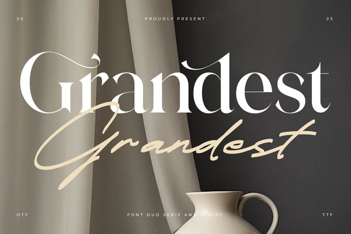 Grandest Font Duo