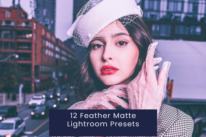 12 Feather Matte Lightroom Presets