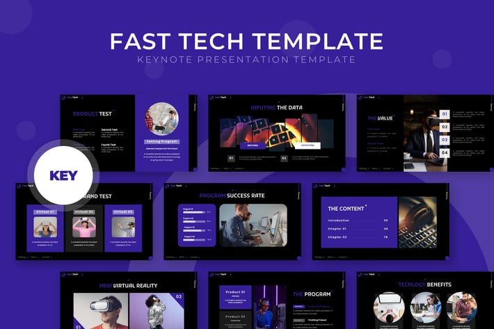 Fast Tech - Keynote Template
