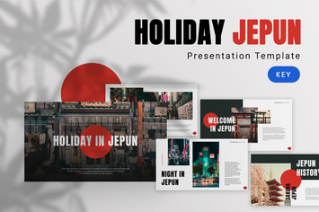 Jepun - Travelling Keynote Template