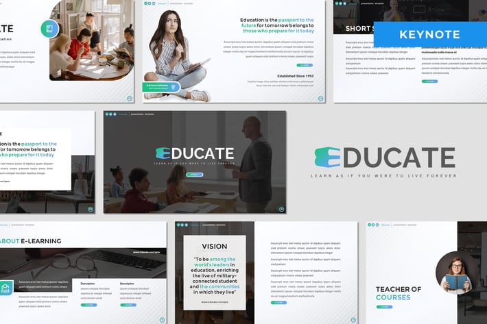 Educate - Education Keynote Template