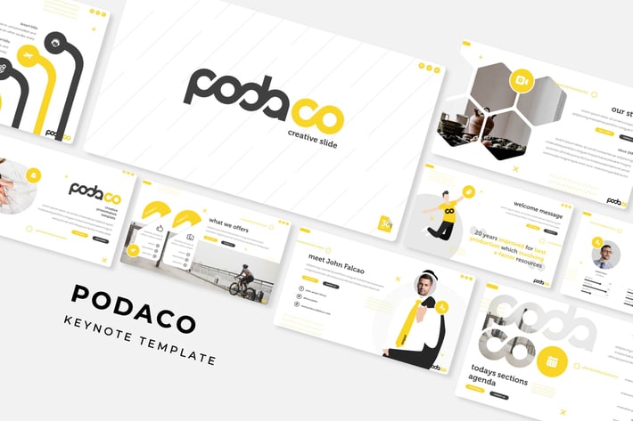 Podaco - Keynote Template