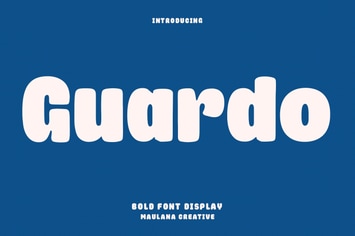 Guardo Display Font