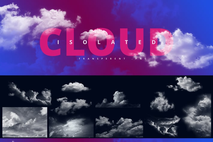 Clouds Set / Transparent Clouds