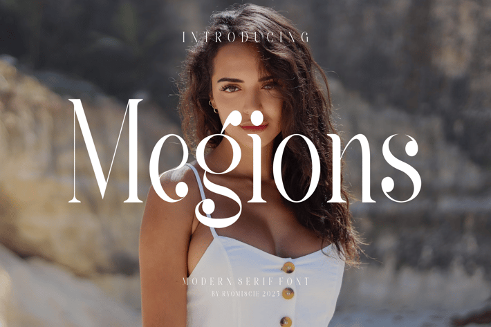 Megions - Modern Serif Font