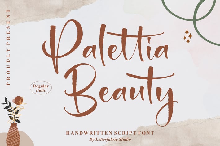 Palettia Beauty Handwritten Font