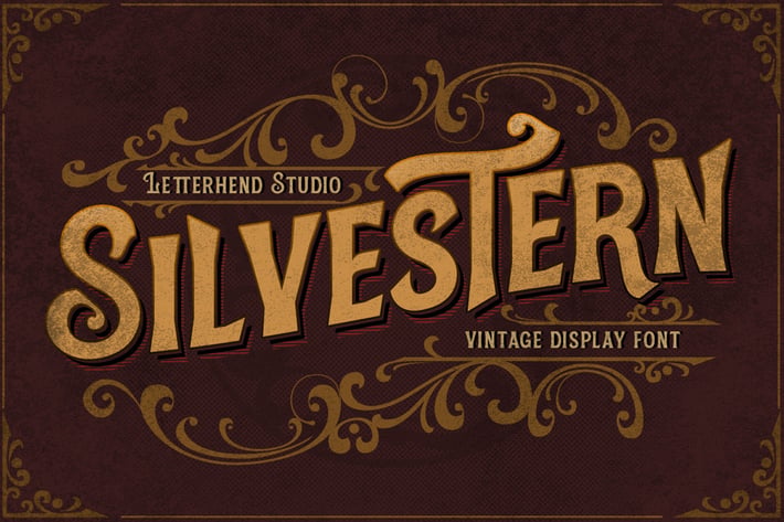 Silvestern - Vintage Display Font 