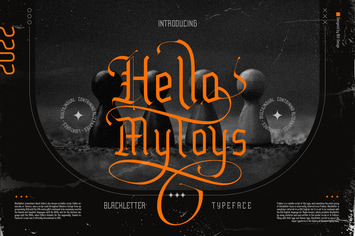 Hello Mytoys Blackletter