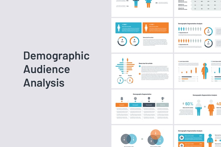Audience & Demographic PowerPoint template