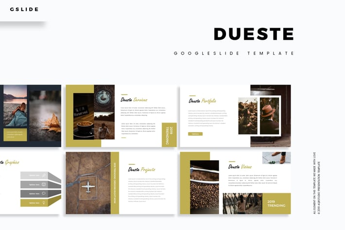 Dueste - Google Slides Template