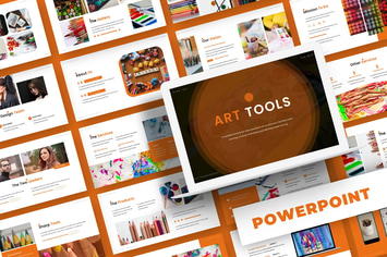 Art Tools - Powerpoint Template