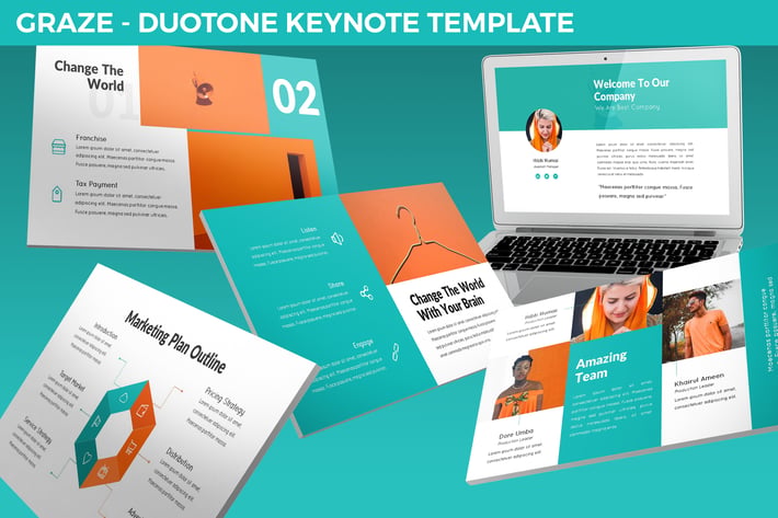 Graze - Keynote Presentation Template